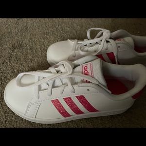 Adidas sneakers little girls size 1